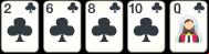 Flush Cards.