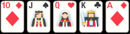Straight Cards.