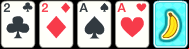 Two Pair of Cards.