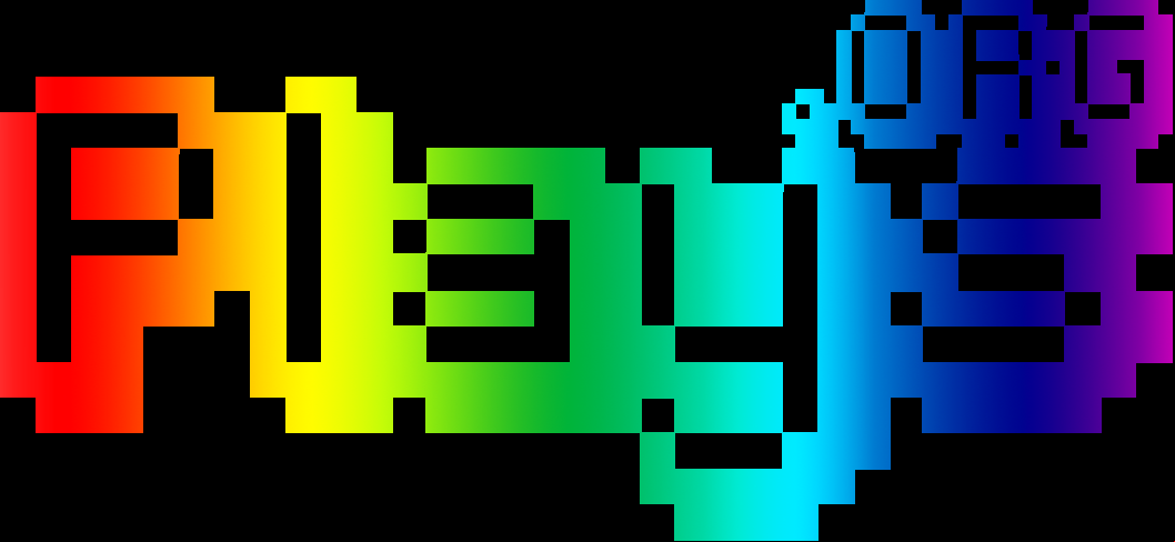 plays.sitesdebloques.org logo in rainbows.