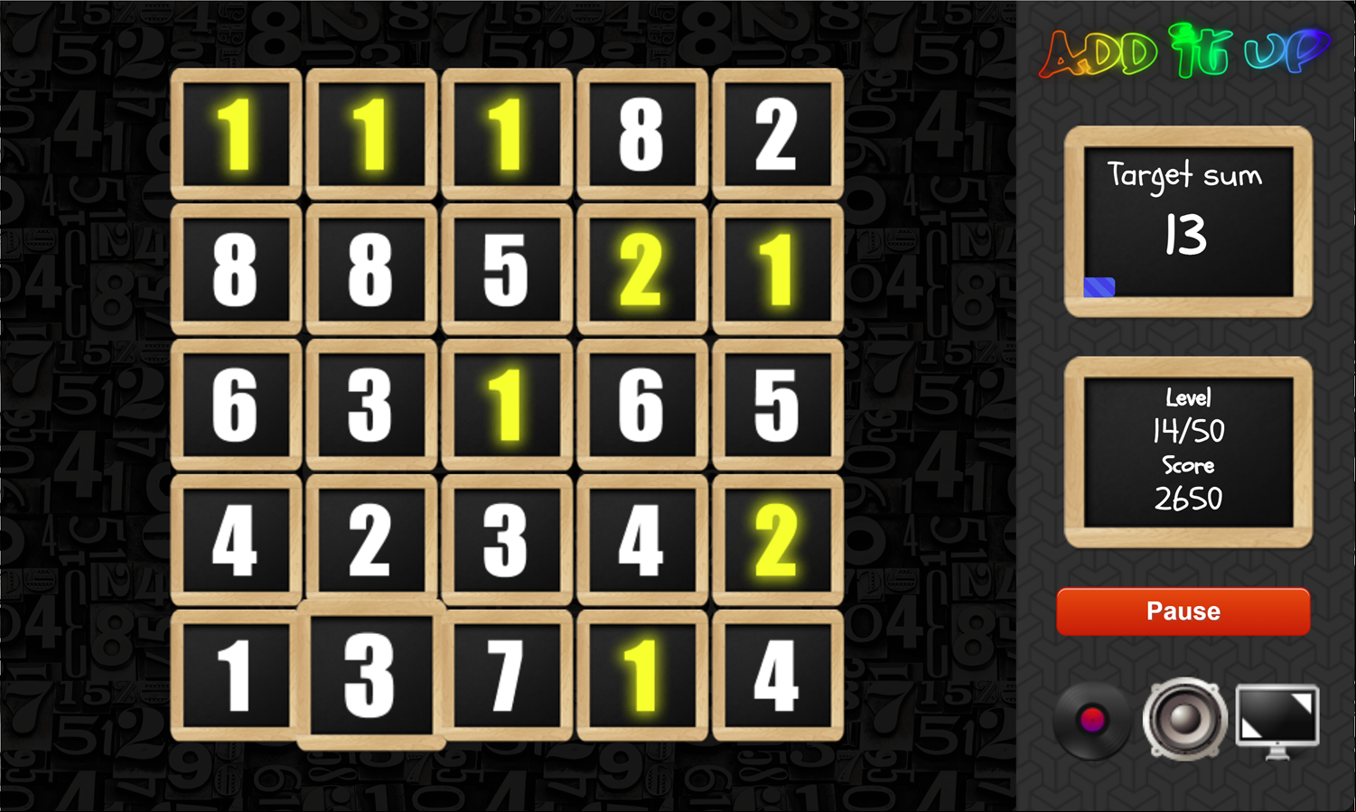 Add It Up Gameplay Screenshot.