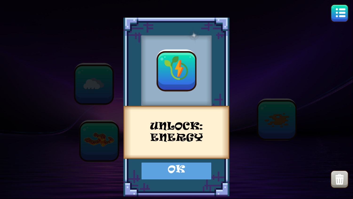 Alchemy Legend Game Merge Elements Screenshot.
