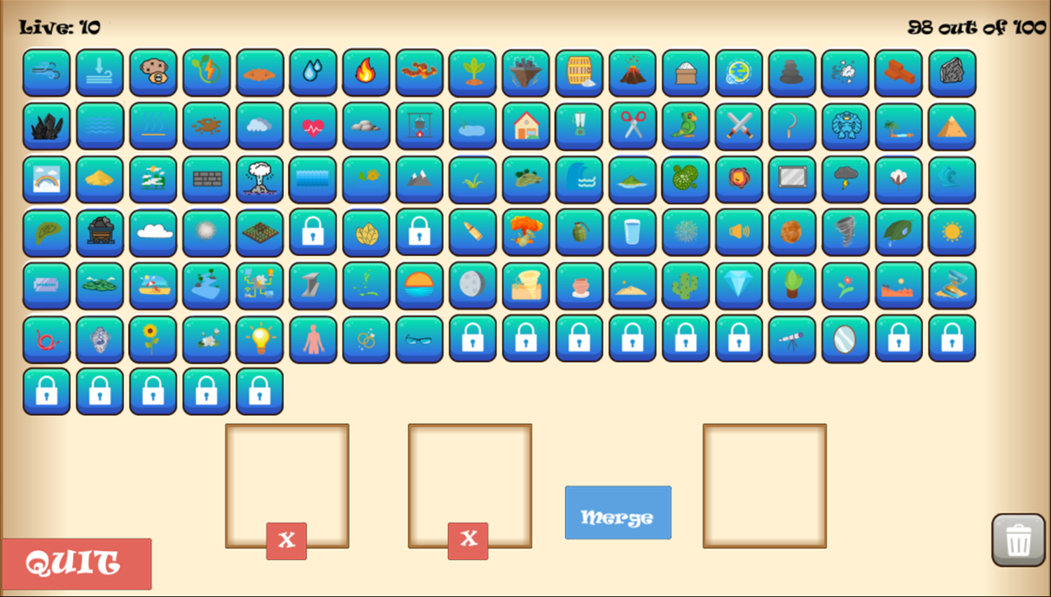 Alchemy Legend Game New Mode Screenshot.