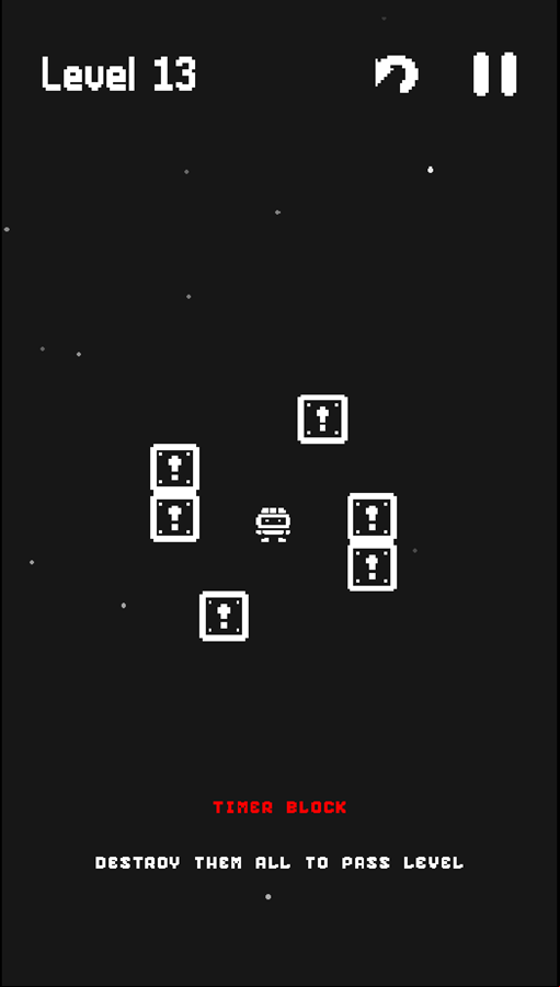 Brickway Game Level With Timer Blocks Screenshot.