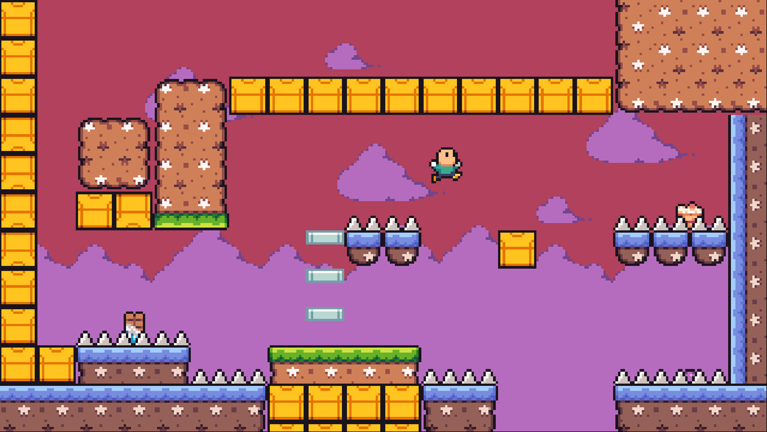 Candy Leap Game Level Play Screenshot.