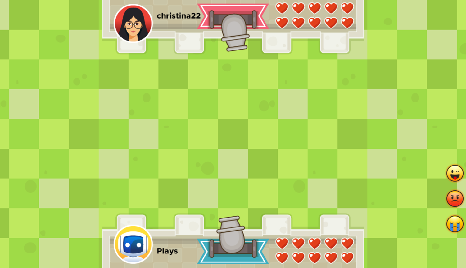 Castle Fight With Buddies Game Start Screenshot.