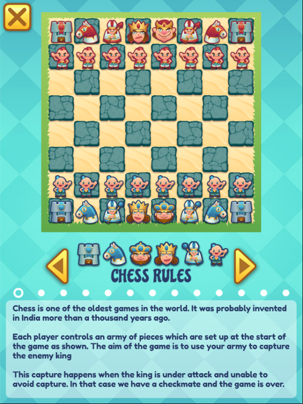 Chess Challenges for Clever Minds Introduction Screenshot.