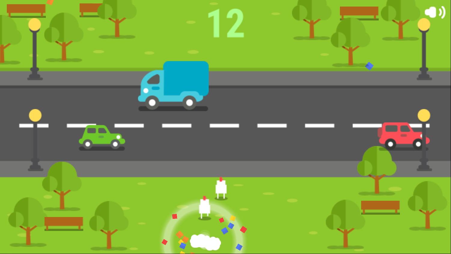 Chicken Road Game Play Screenshot.