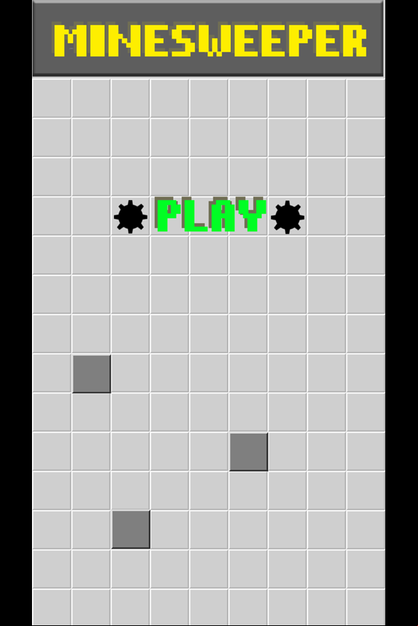 Classic Minesweeper Game Screenshot.