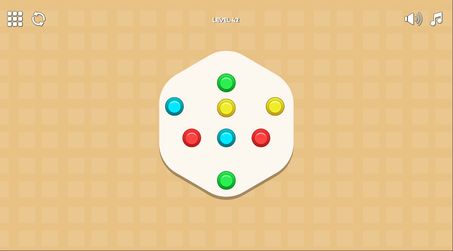 Color Connect 2 Game Level Challenge Screenshot.