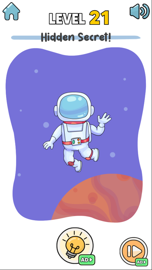 Delete Story Game Level Progress Screenshot.