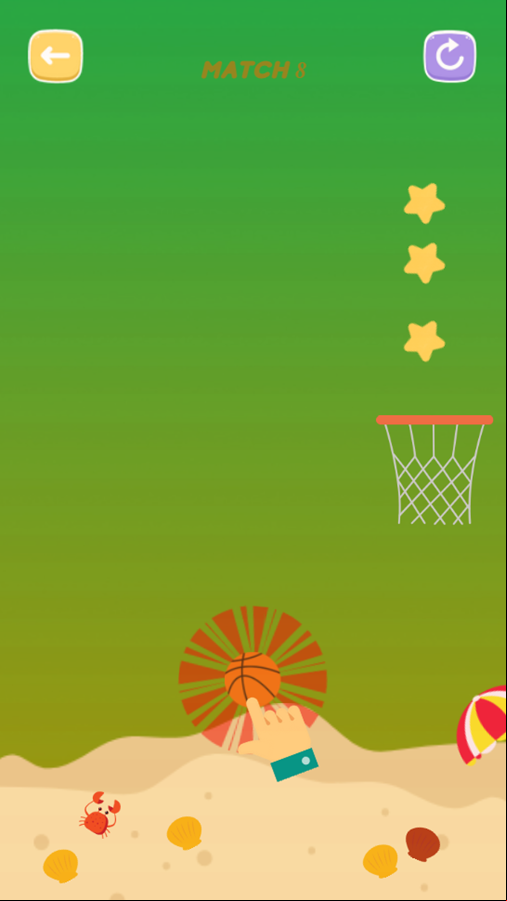 Drag Slam Game Next Level Screenshot.