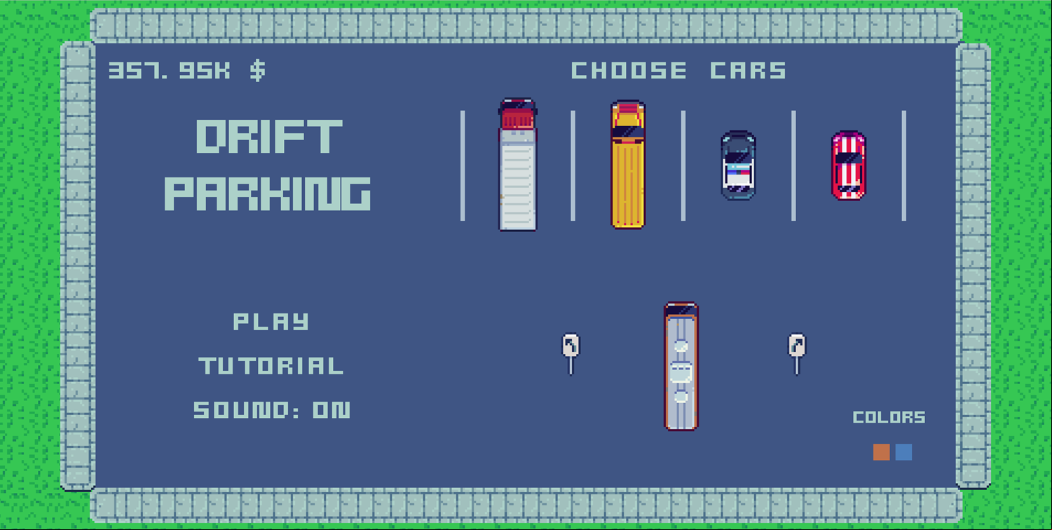Drift Parking Game All Vehicles Unlocked Screenshot.