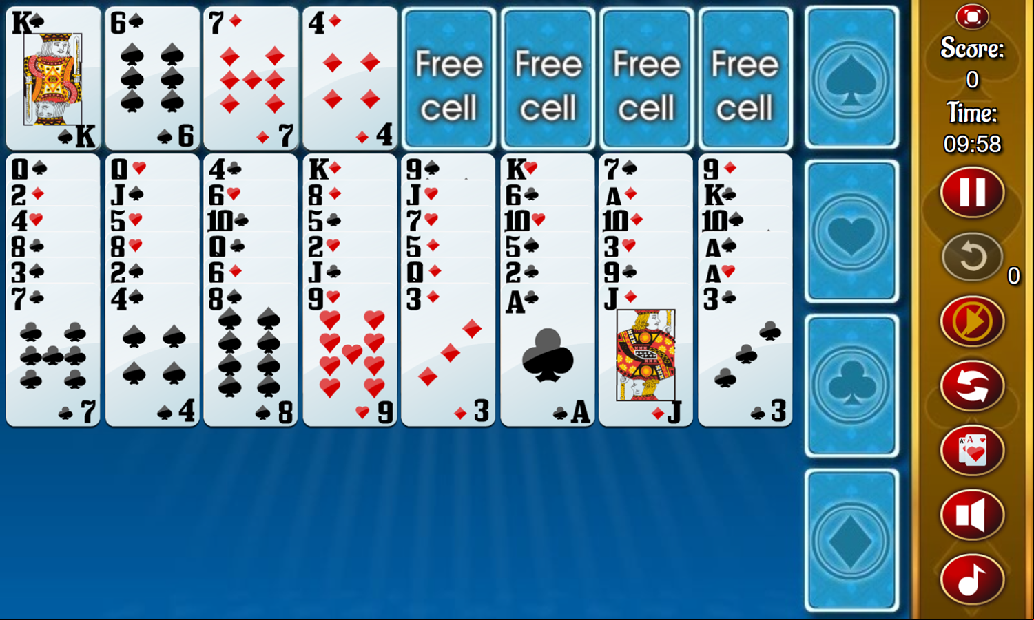 Eight Off Game Start Screenshot.