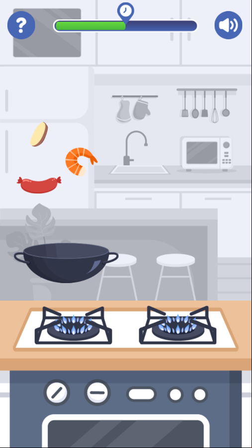 Flip Em All Game Play Screenshot.