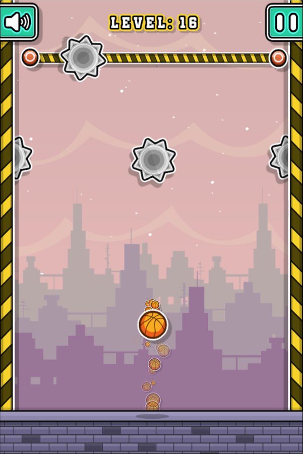 Flying Ball Game Screenshot.