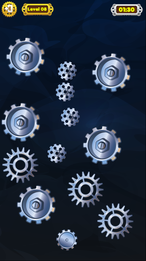 Gear Puzzle Game Next Level Screenshot.