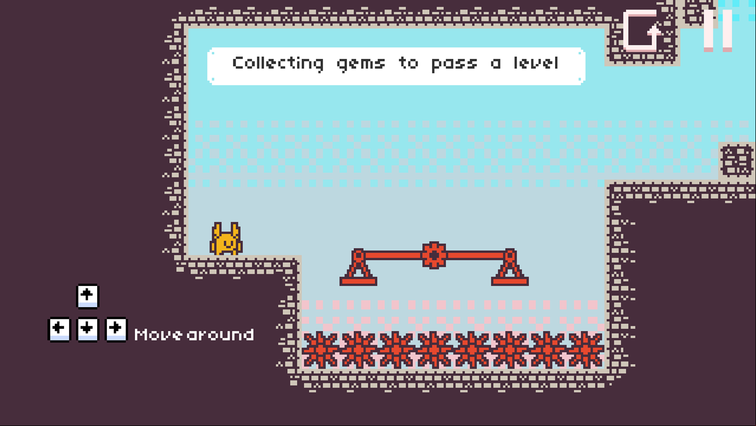 GemRise Adventure Game How to Play Screenshot.