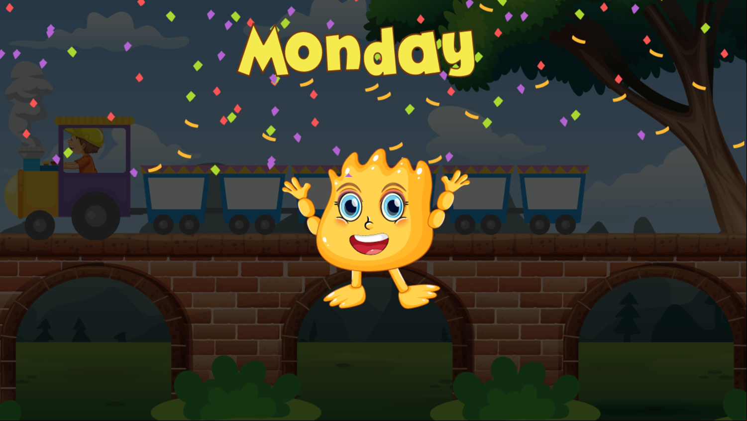 Guess The Days Game Right Answer Screenshot.