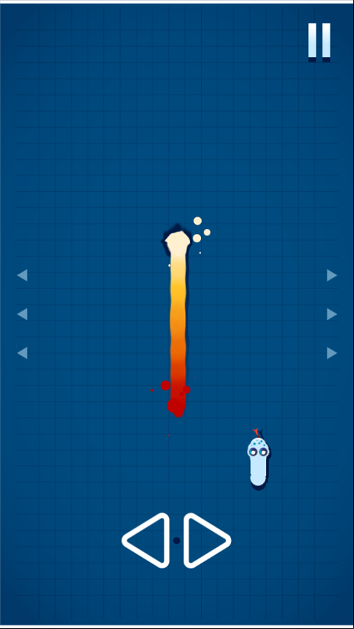 Happy Snake 2 Game Welcome Screen Screenshot.
