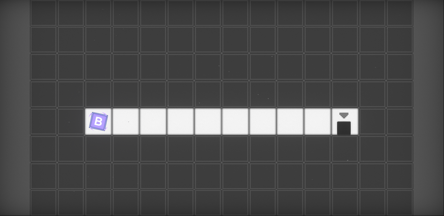Inverse Game Black Square Screenshot.