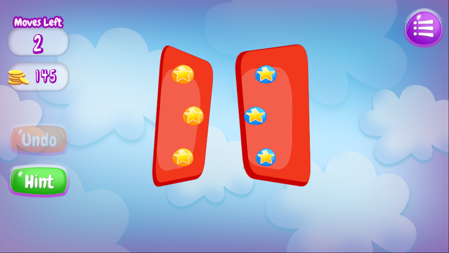 Jelly Slice Game Level Start Screenshot.
