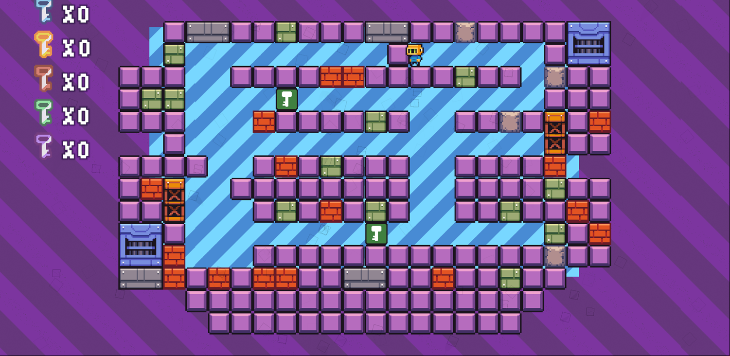 Keydown Game Level 12 Complete Screenshot.