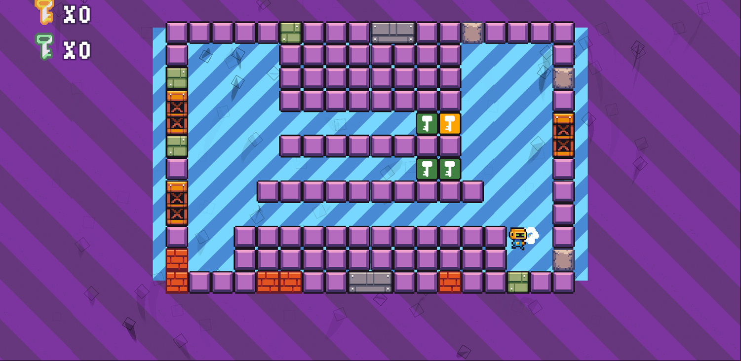 Keydown Game Level 6 Complete Screenshot.