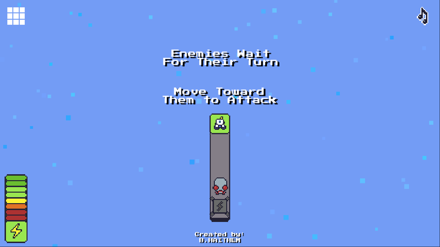 Low Energy Game Attack Enemies Screenshot.