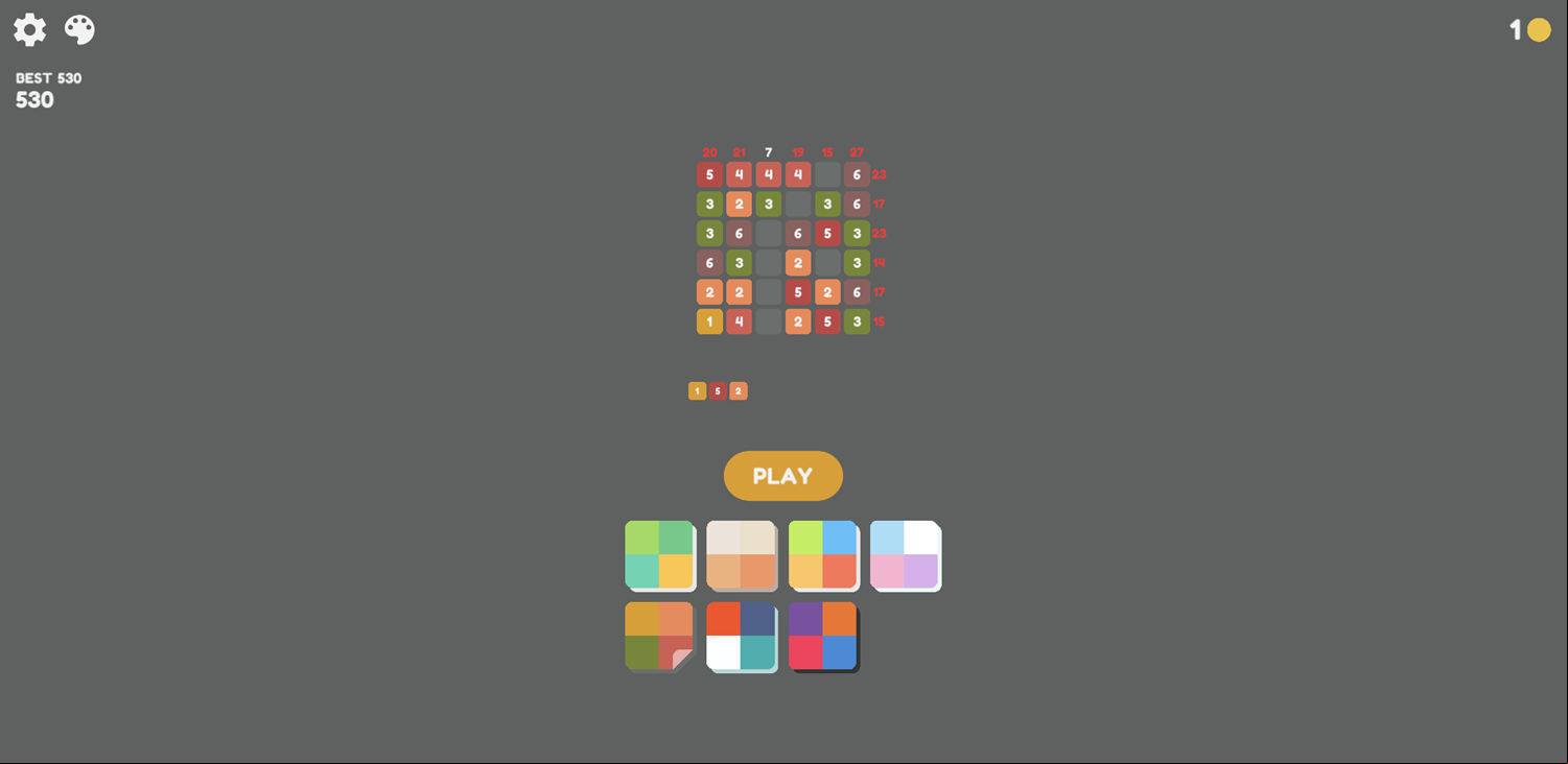 Make 10 Game Alternate Skin Screenshot.