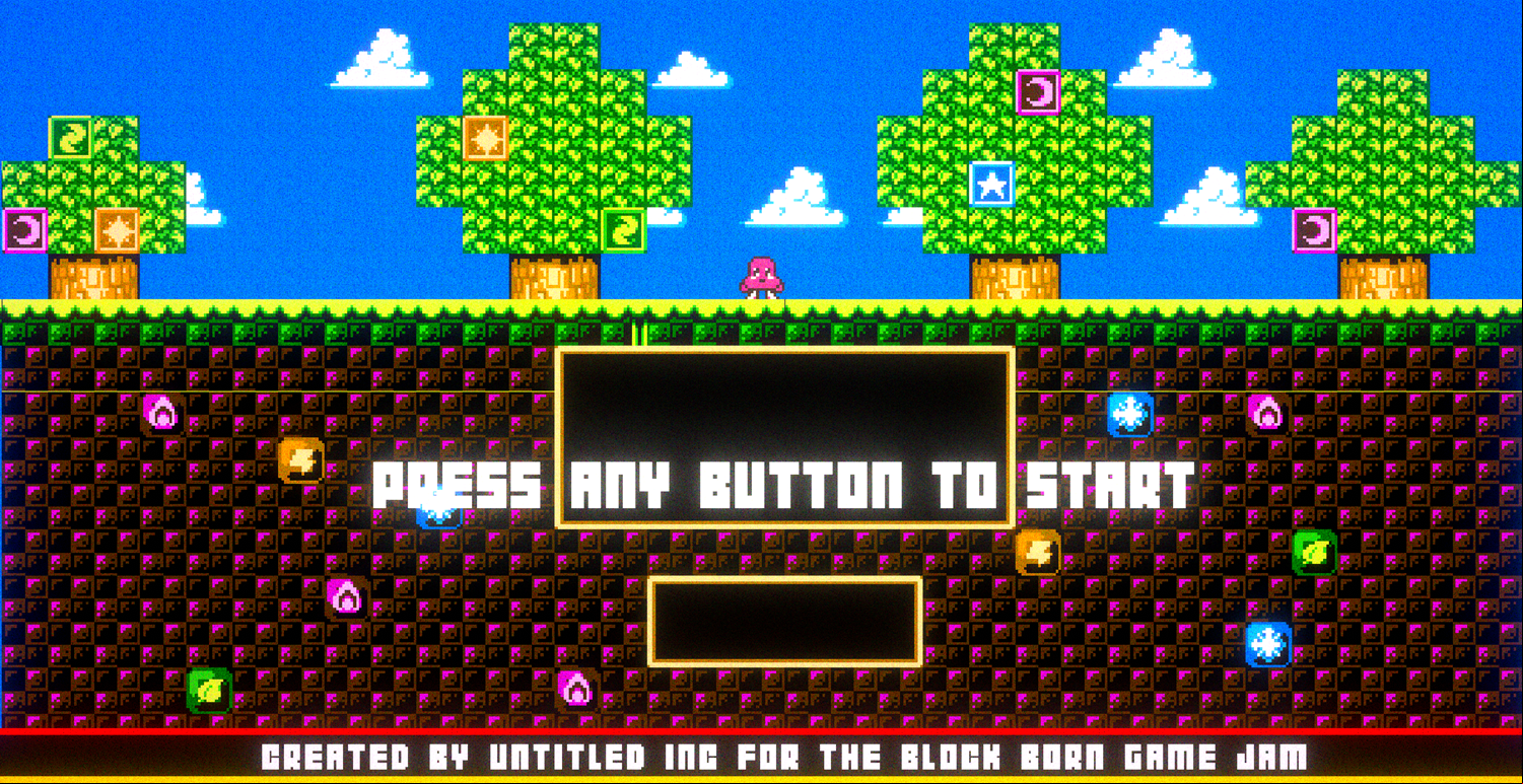 Matchformer Game Welcome Screen Screenshot.