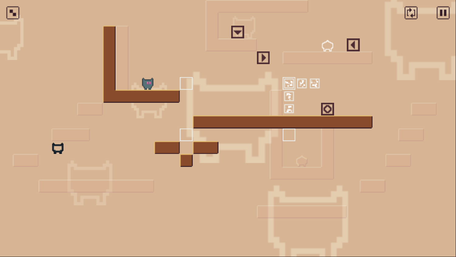 Me and Another Me Game Final Level Screenshot.