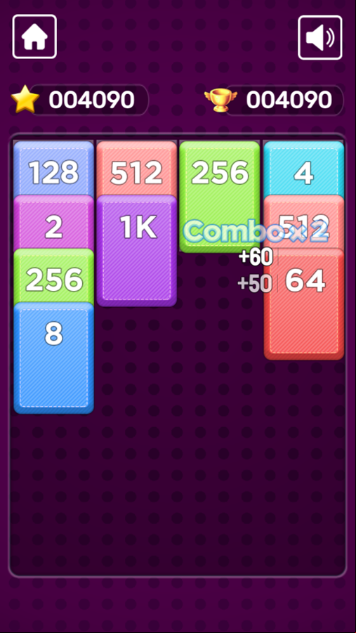 Merge Card Game Play Screenshot.