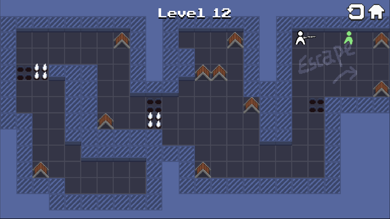 Mindfire Game Final Level Complete Screenshot.