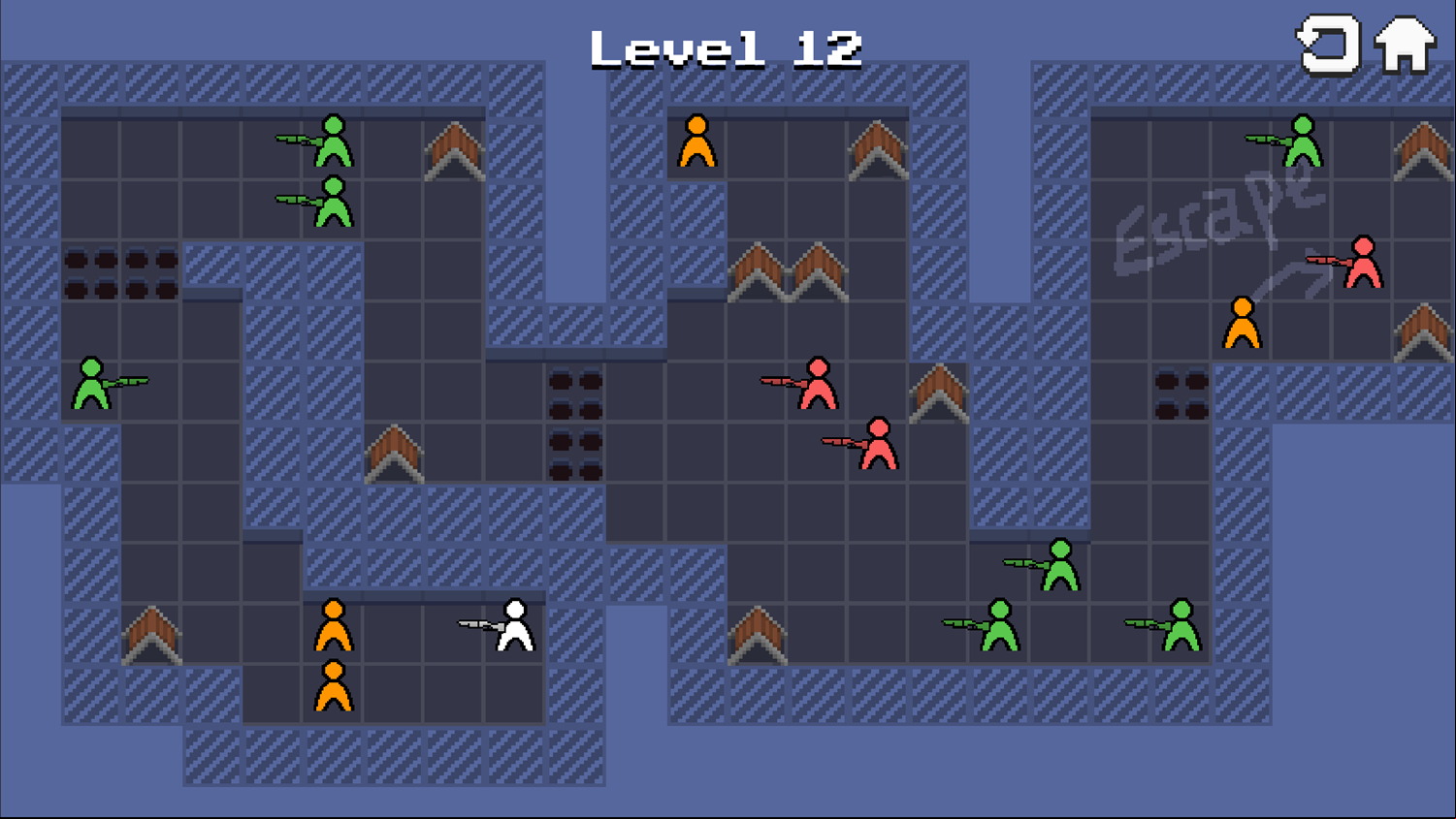 Mindfire Game Final Level Screenshot.