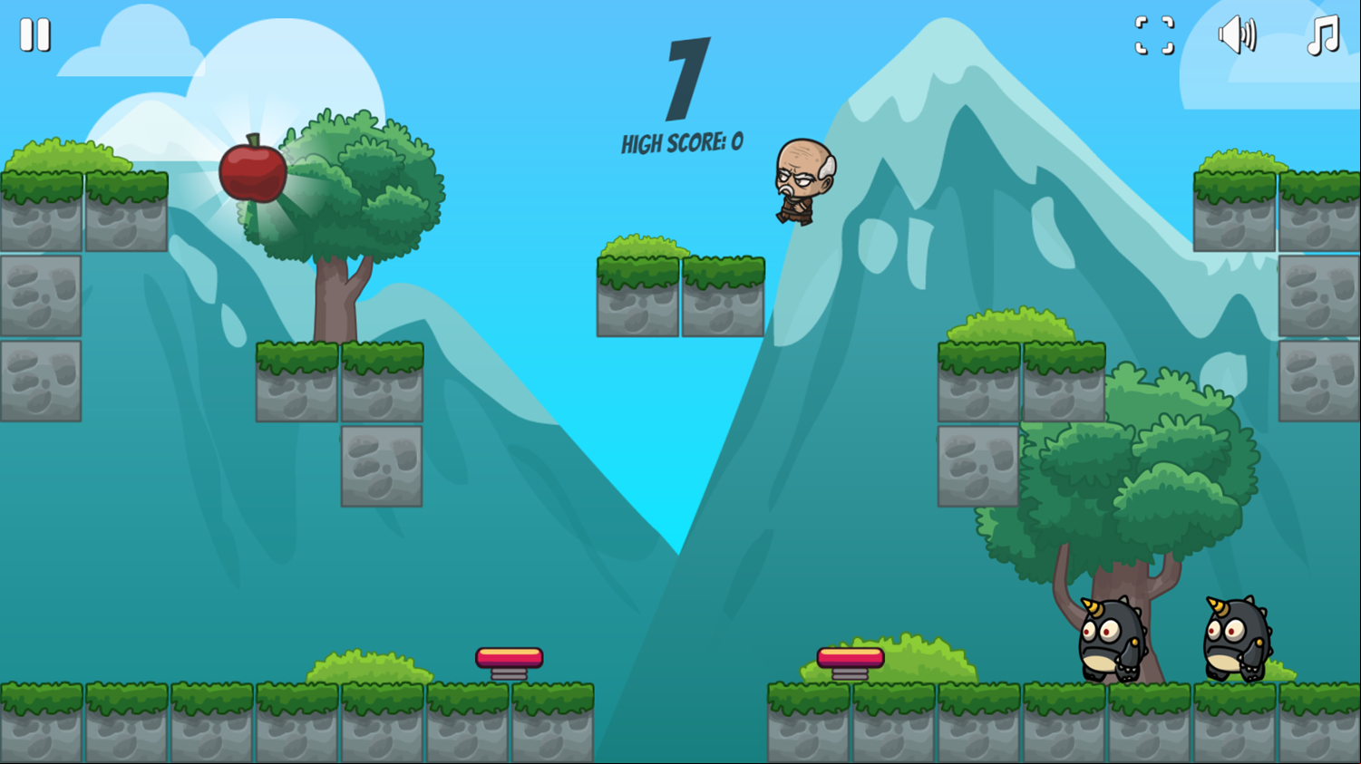 Mr Apple Game Play Screenshot.
