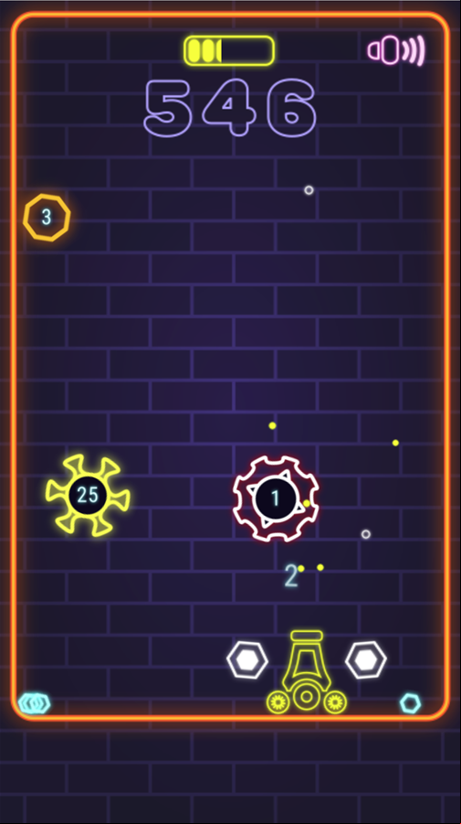 Neon War Gameplay Screenshot.