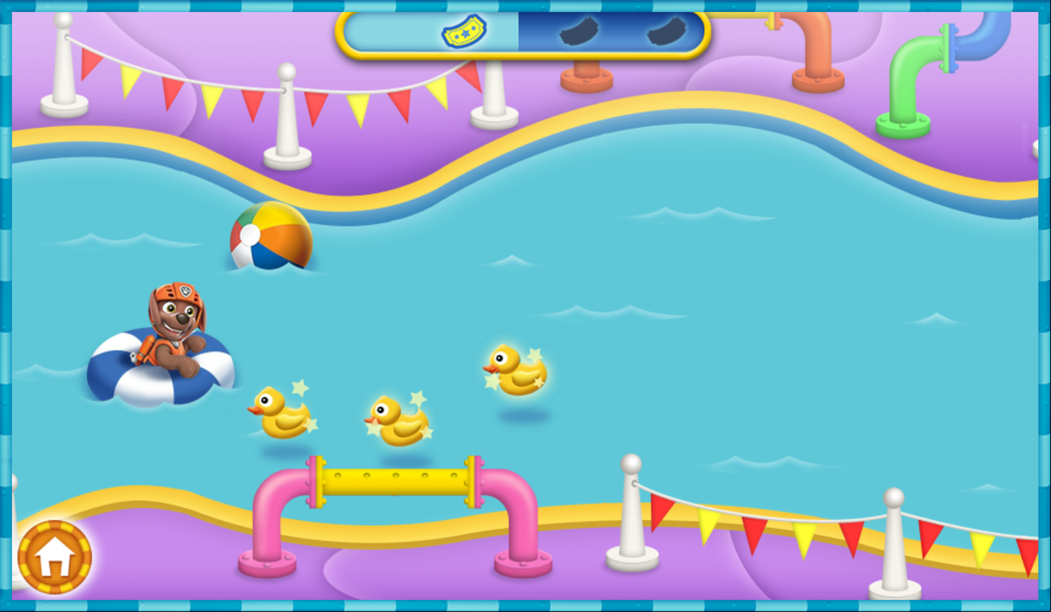 Nick Jr Water Park Paw Patrol Gameplay Screenshot.