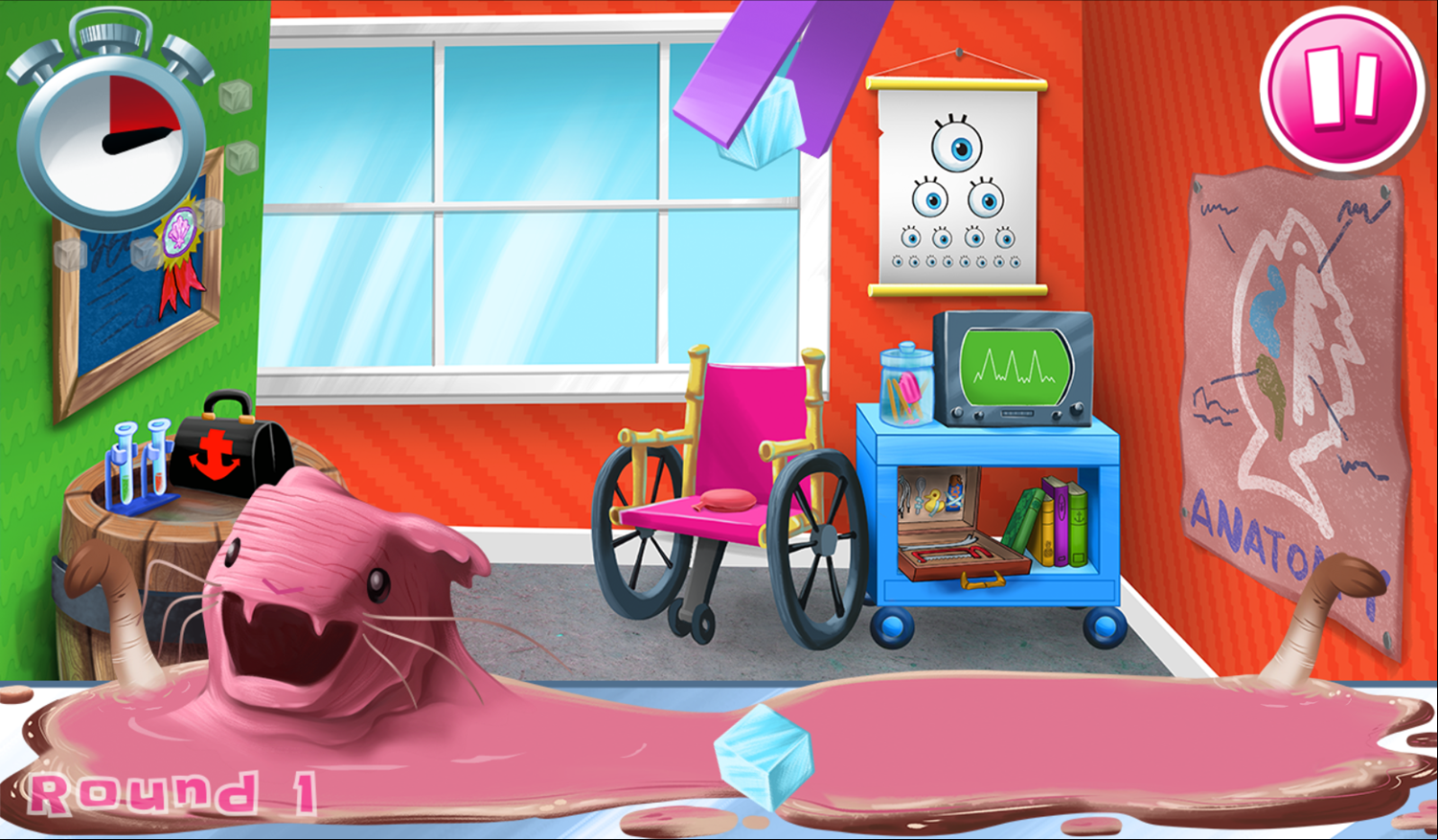 Nick Pet Vet Treat Kitty Gameplay Screenshot.