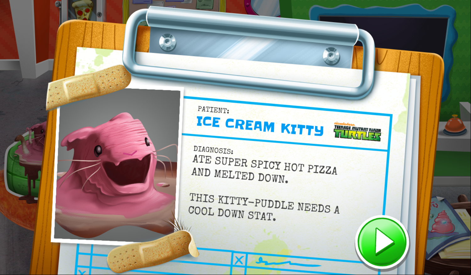 Nick Pet Vet Treat Gary Screenshot.