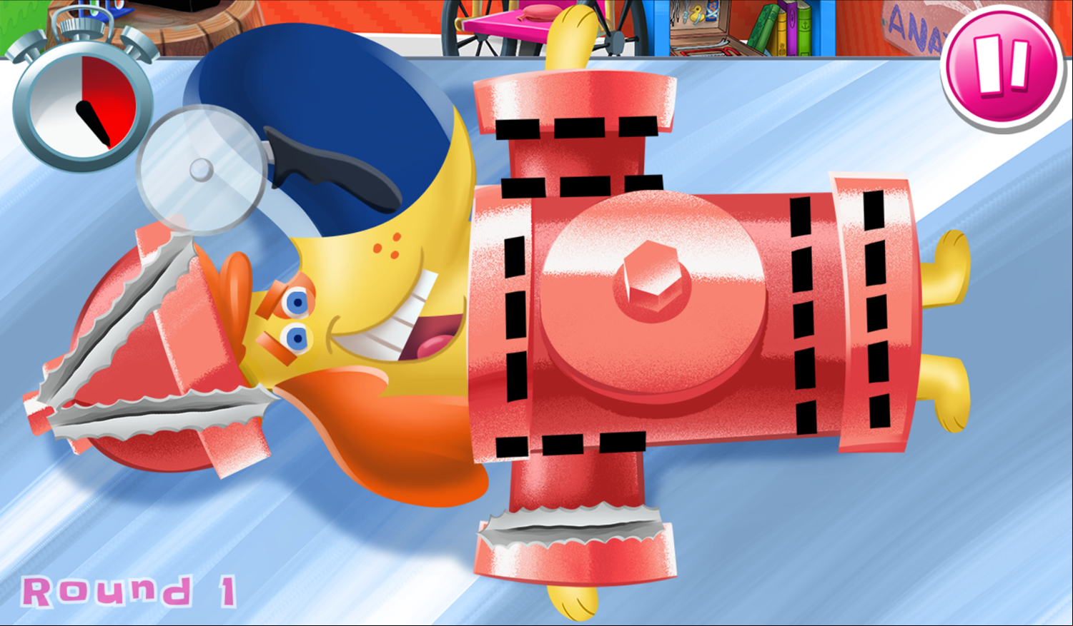 Nick Pet Vet Treat Sparky Gameplay Screenshot.