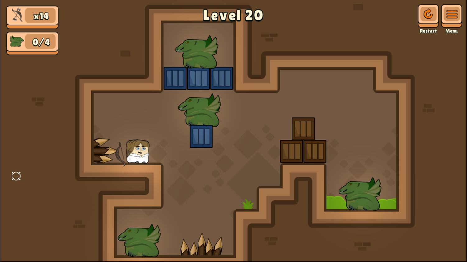 Nina Quest Game Level 20 Screenshot.