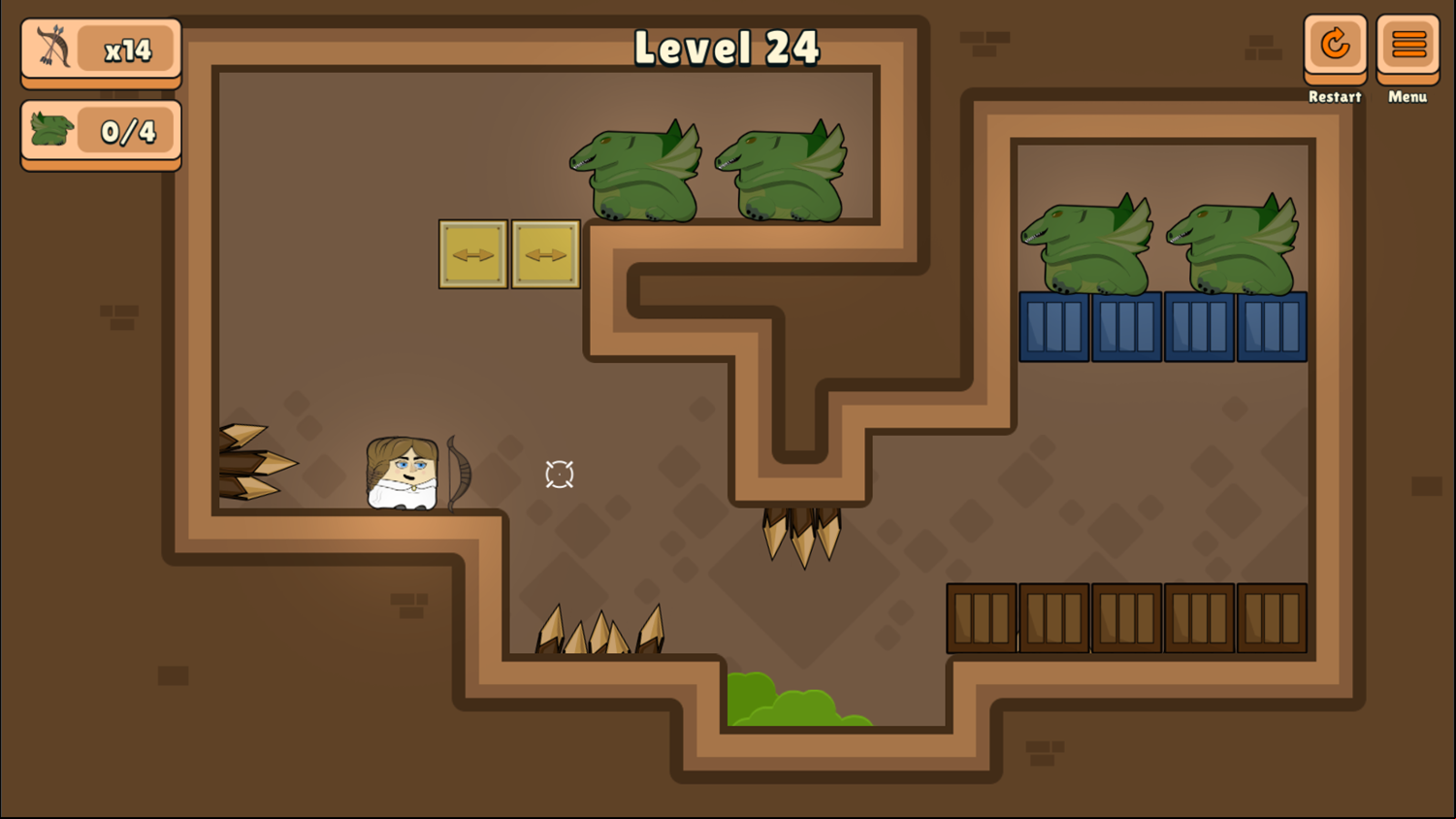 Nina Quest Game Level 24 Screenshot.