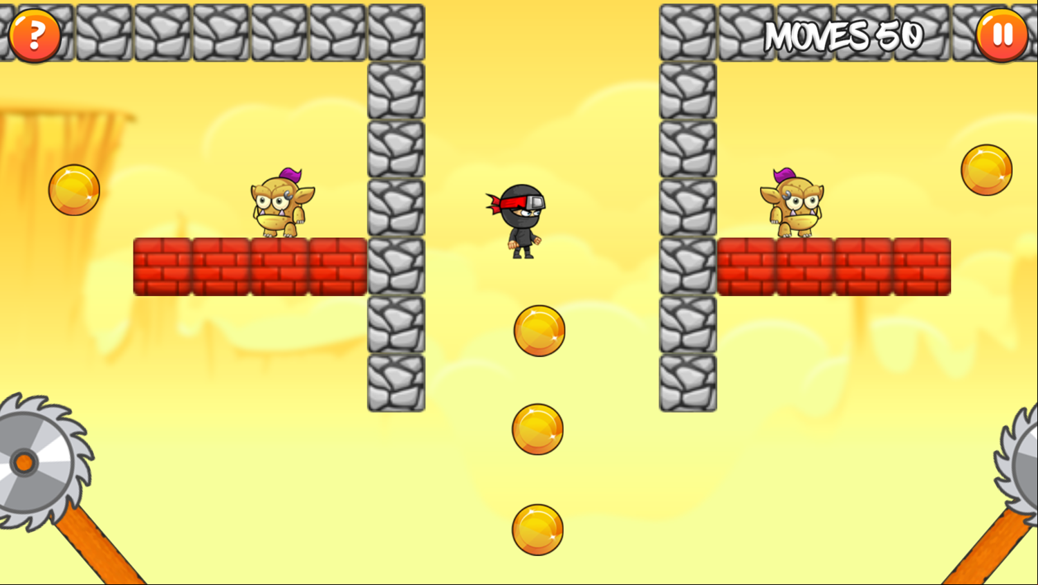 Ninja Boy Game Next Stage Screenshot.