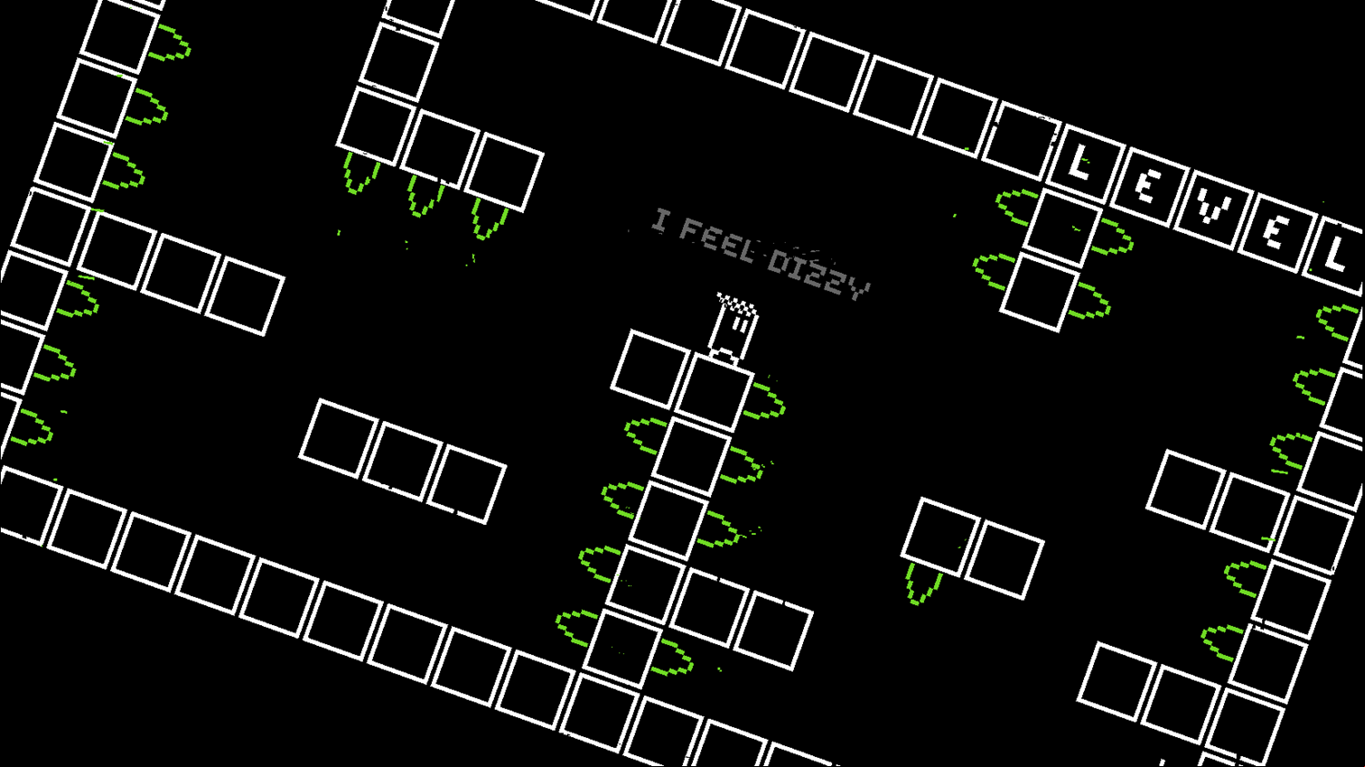 One Stage Game Spinning Level Screenshot.