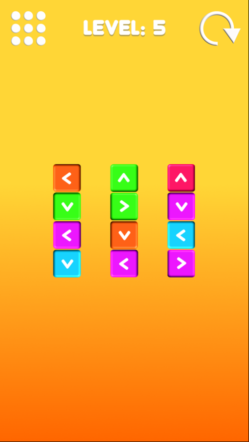 Outside Blocks Game Next Level Screenshot.