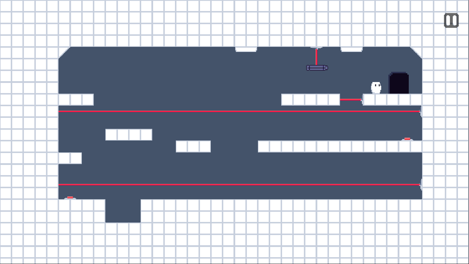 Pause Game Level Requiring a Mini-Jump Screenshot.