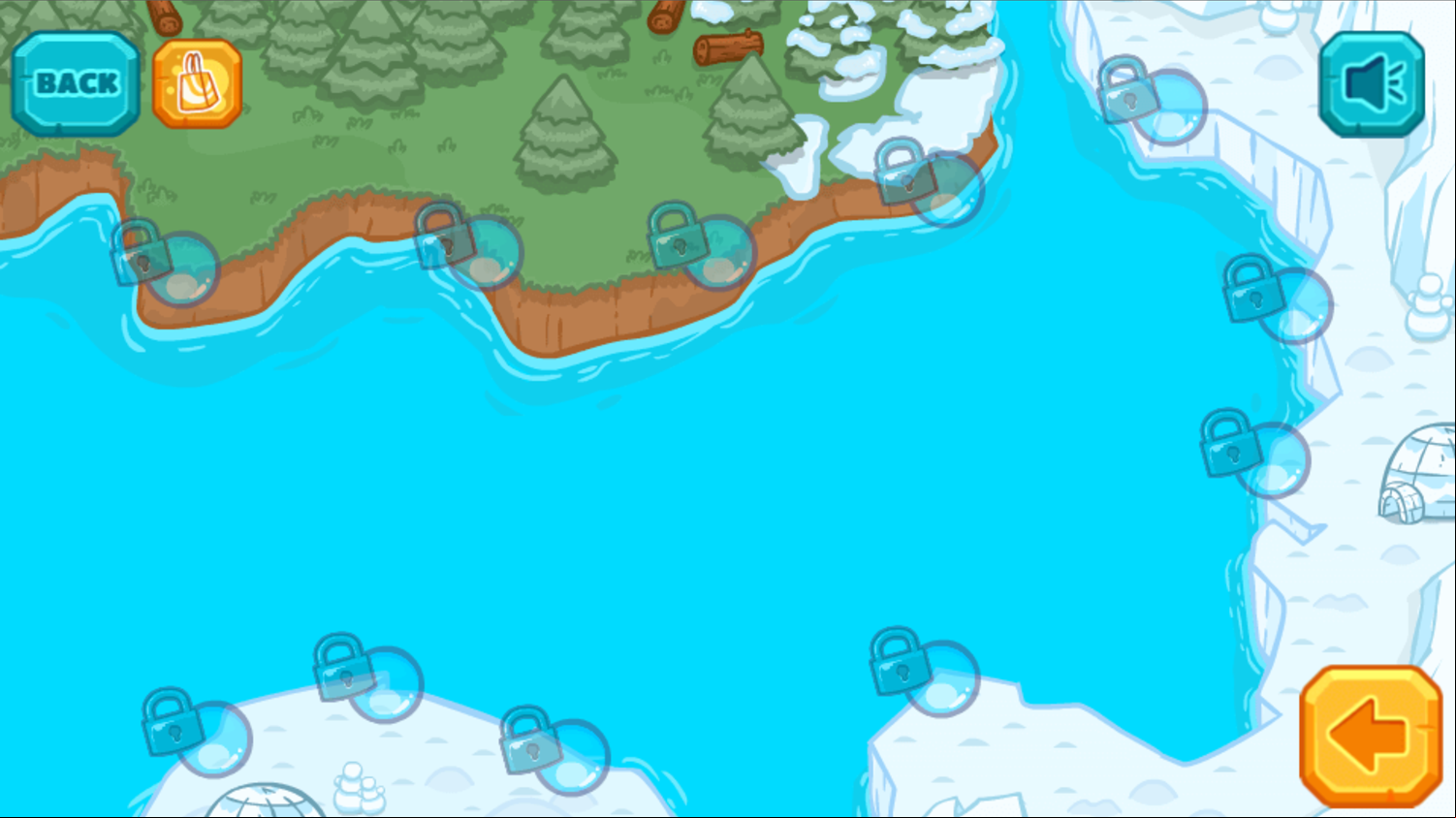 Penguin Cafe Second Map Screenshot.