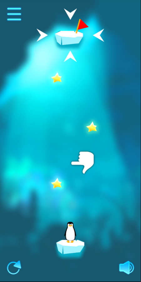 Penguin Dash Game How To Play Screenshot.