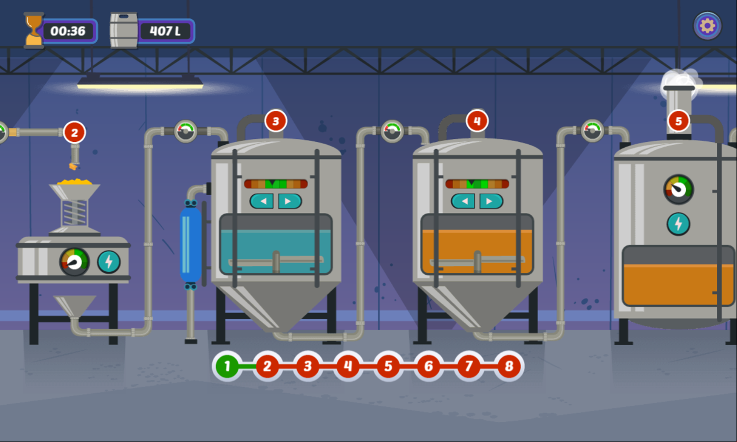 Run Brewery Game Screenshot.